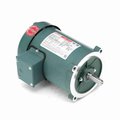 Leeson General Purpose Motor, 0.50 HP, 3 Ph, 60 Hz, 208-230/460 V, 1800 RPM, S56C Frame, TEFC 101780.00